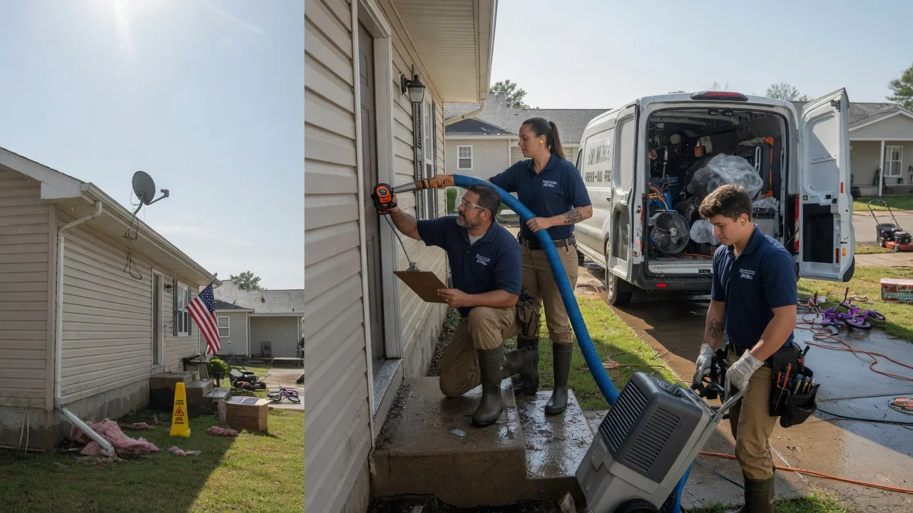 Ceiling Water Damage Restoration in Forbes, MN near me